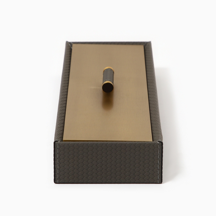 Шкатулка для украшений из экокожи, 30,4 х 10,4 см Шкатулка для украшений из экокожи, 30,4 х 10,4 см