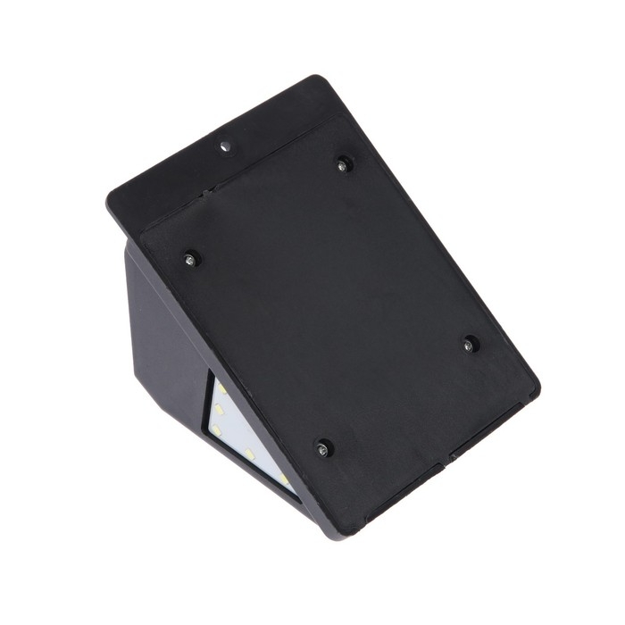 Садовый светильник на солнечной батарее с датчиком движения, накладной, 9.5 × 13 × 5 см, 30 LED, свечение белое Садовый светильник на солнечной батарее с датчиком движения, накладной, 9.5 × 13 × 5 см, 30 LED, свечение белое