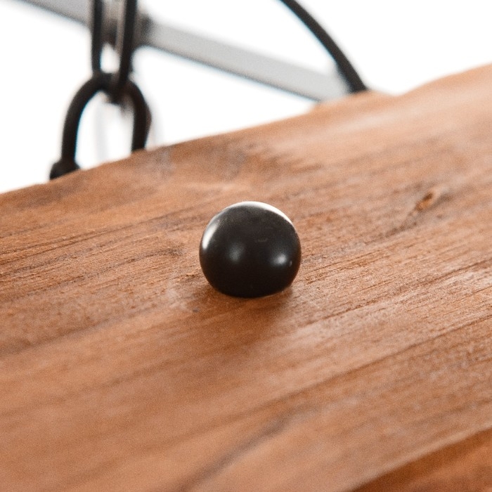 Люстра Люстра "Айварс" 6хЕ27 40Вт черный 55х100 см