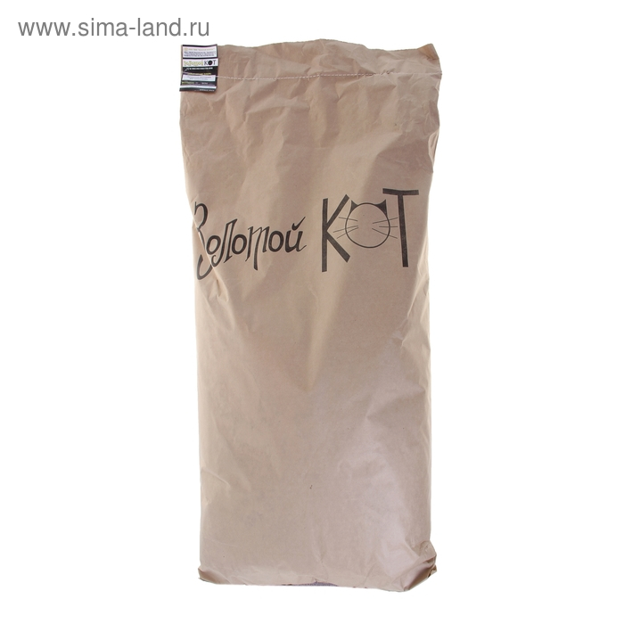 Наполнитель кукурузный Наполнитель кукурузный "Золотой кот", 12 кг 24 л