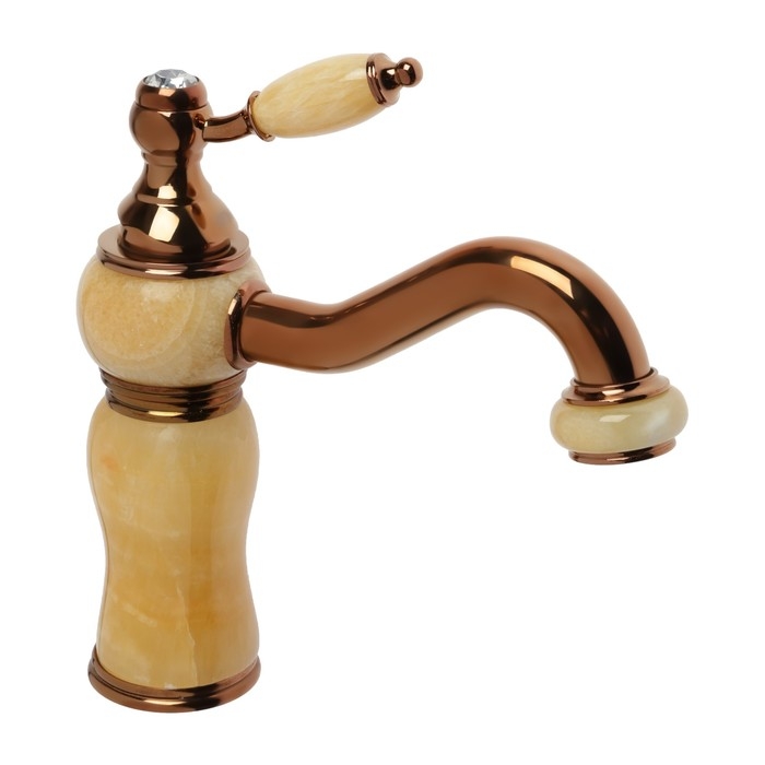 Смеситель для раковины ZEIN Z3795, дизайнерский, однорычажный, картридж 35 мм, цвет медный Смеситель для раковины ZEIN Z3795, дизайнерский, однорычажный, картридж 35 мм, цвет медный