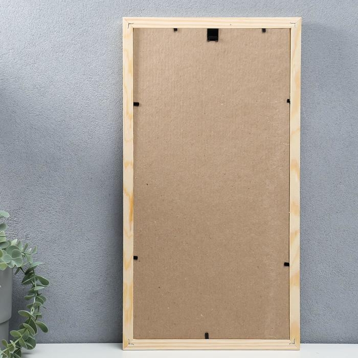 Фоторамка 20х40 см белое дерево № 5 Фоторамка 20х40 см белое дерево № 5