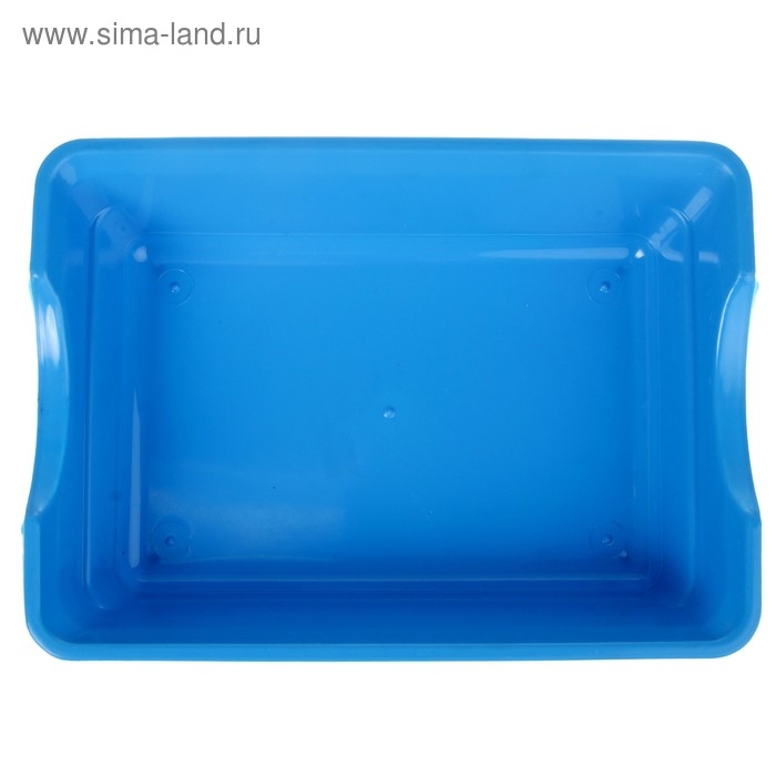 Туалет глубокий без сетки 36 х 26 х 9 см, синий микс Туалет глубокий без сетки 36 х 26 х 9 см, синий микс