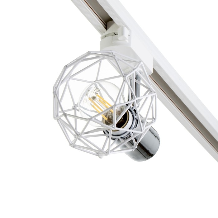 Светильник трековый Светильник трековый "Арпи" Е14 40Вт белый 15х12х18см