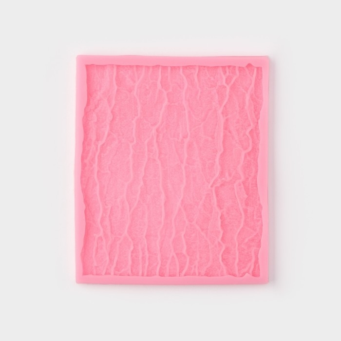 Молд Доляна «Древесная кора», силикон, 15,5×13×0,8 см, цвет МИКС Молд Доляна «Древесная кора», силикон, 15,5×13×0,8 см, цвет МИКС