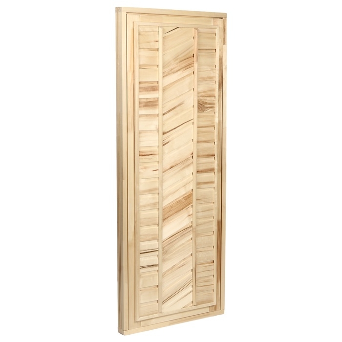 Дверь для бани и сауны, размер коробки 180х70 см, универсальная, липа Дверь для бани и сауны, размер коробки 180х70 см, универсальная, липа