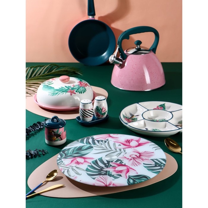 Сахарница Доляна «Тропики», 150 мл, d=7 см Сахарница Доляна «Тропики», 150 мл, d=7 см