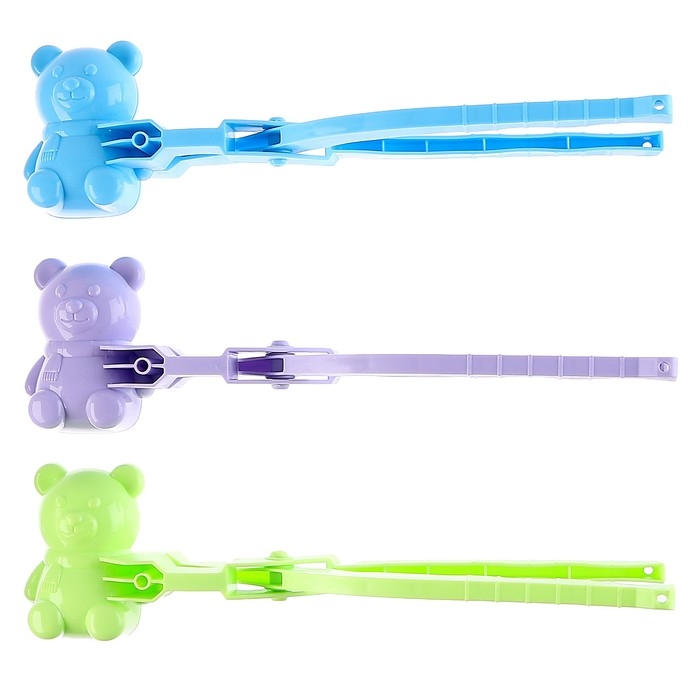 Снежколеп-песколеп «Медведь», цвета МИКС Снежколеп-песколеп «Медведь», цвета МИКС