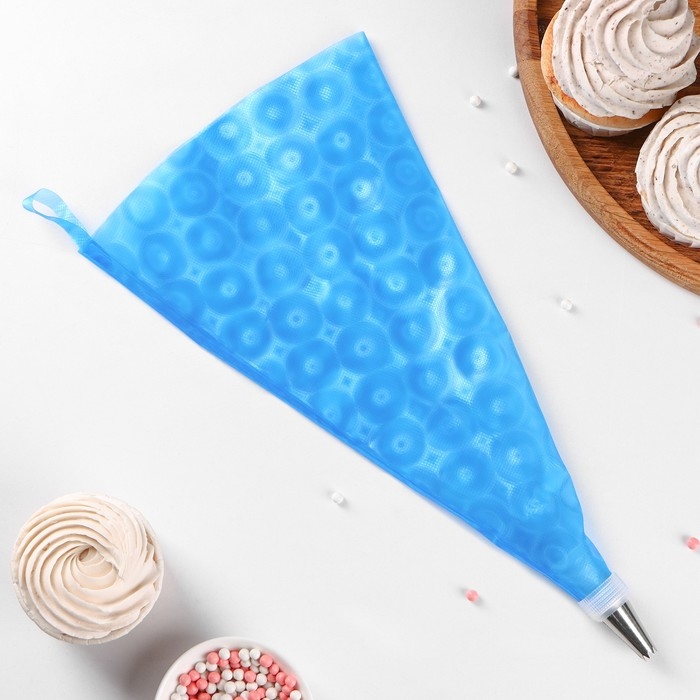 Набор кондитерский Доляна «Хоста», 8 предметов: 6 насадок, адаптер, мешок кондитерский 31×17 см Набор кондитерский Доляна «Хоста», 8 предметов: 6 насадок, адаптер, мешок кондитерский 31×17 см