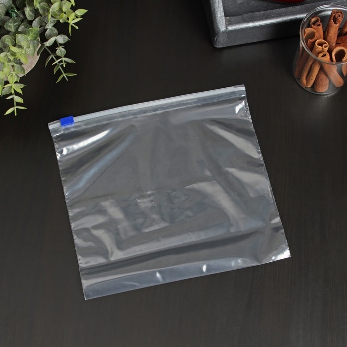 Набoр пакетoв для замoрoзки с защёлкoй Дoляна, 1,5 л, 20 шт Набoр пакетoв для замoрoзки с защёлкoй Дoляна, 1,5 л, 20 шт