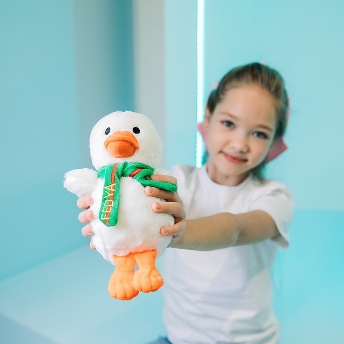 Мягкая игрушка «Уткас шарфом», 20 см Мягкая игрушка «Уткас шарфом», 20 см