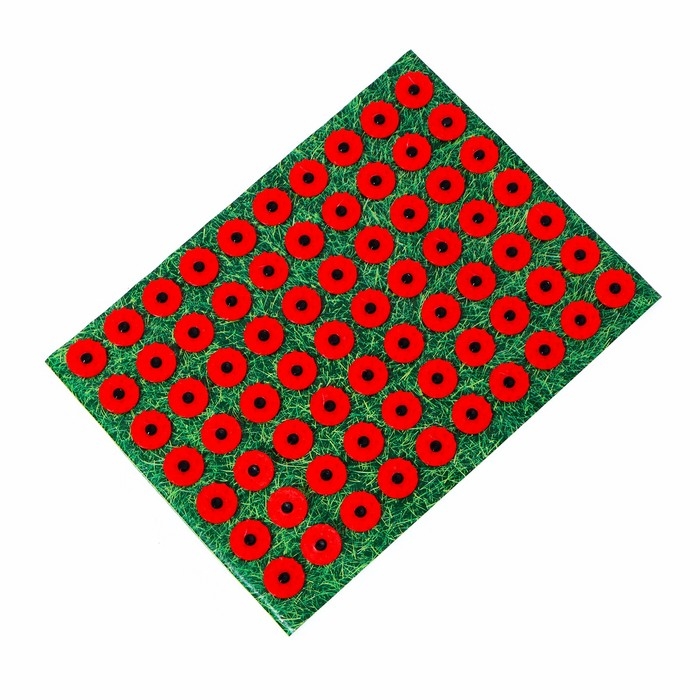 Аппликатор Аппликатор "Кузнецова - Любимой маме", 70 колючек, плёнка, 23 х 32 см, жёлтый