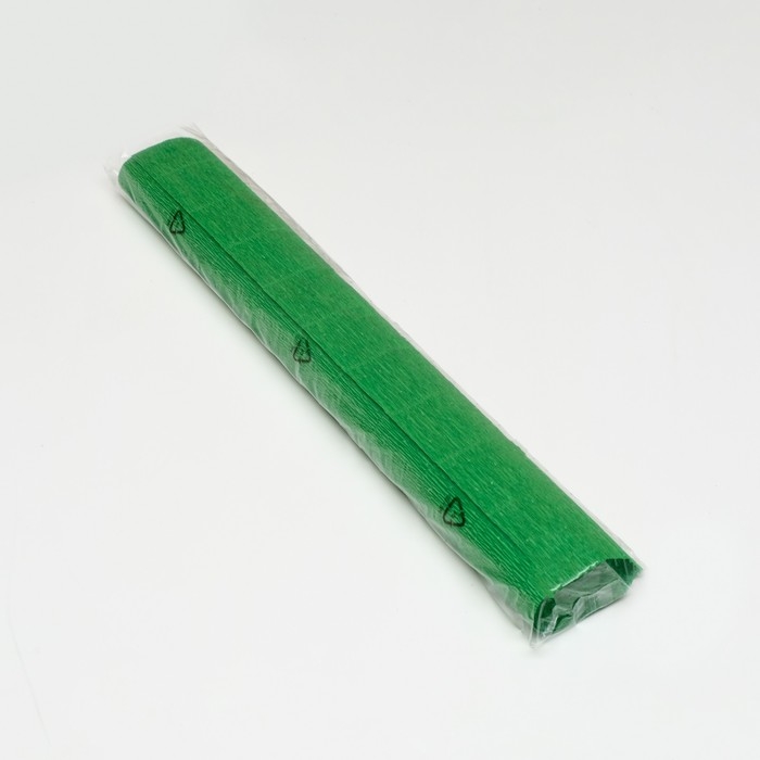 Бумага для упаковок и поделок, гофрированная, зеленая, однотонная, двусторонняя, рулон 1 шт., 0,5 х 2,5 м Бумага для упаковок и поделок, гофрированная, зеленая, однотонная, двусторонняя, рулон 1 шт., 0,5 х 2,5 м