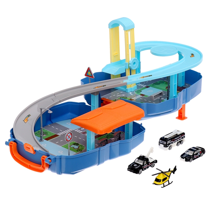 Парковка «Полиция погоня», в рюкзаке Парковка «Полиция погоня», в рюкзаке