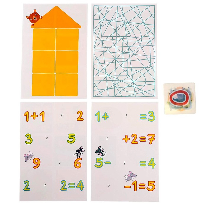 Лото для малышей «Счёт и фигуры. Подбери число» / Куликова Е.Н. Лото для малышей «Счёт и фигуры. Подбери число» / Куликова Е.Н.