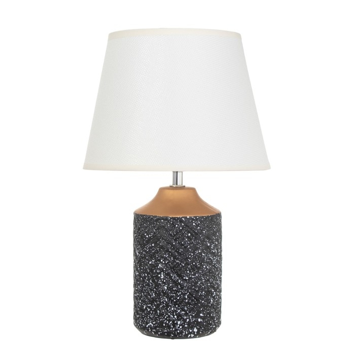 Лампа настольная Лампа настольная "Киао" 1х40Вт Е14 черный/золото 22х22х36см