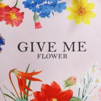 Сумка женская пляжная Nazamok "Give me flower", 47*37*13,5 см