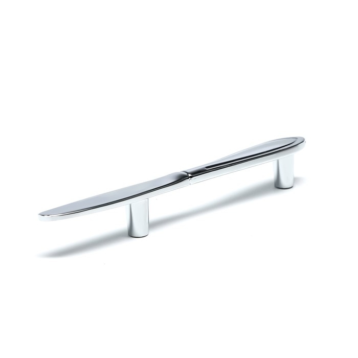 Ручка-скоба Ручка-скоба "Нож" CAPPIO RSC002, м/о 76 мм, цвет хром