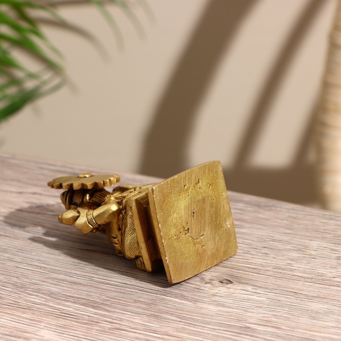 Сувенир Сувенир "Ганеша" латунь 7 см