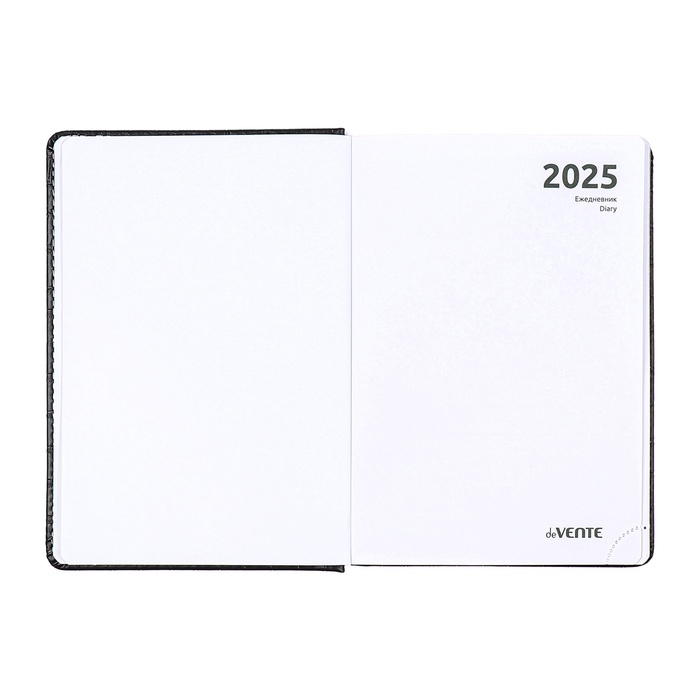 Ежедневник датированный 2025 года, deVENTE. Flag, B5 168 листов, deVENTE.Barbara, твердая обложка кожзам с поролоном, перфорация, ляссе, блок 70 г/м2, темно-синий Ежедневник датированный 2025 года, deVENTE. Flag, B5 168 листов, deVENTE.Barbara, твердая обложка кожзам с поролоном, перфорация, ляссе, блок 70 г/м2, темно-синий