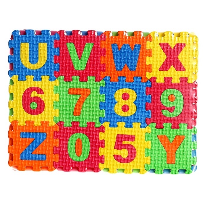 Коврик-пазл «Английский алфавит» Коврик-пазл «Английский алфавит»