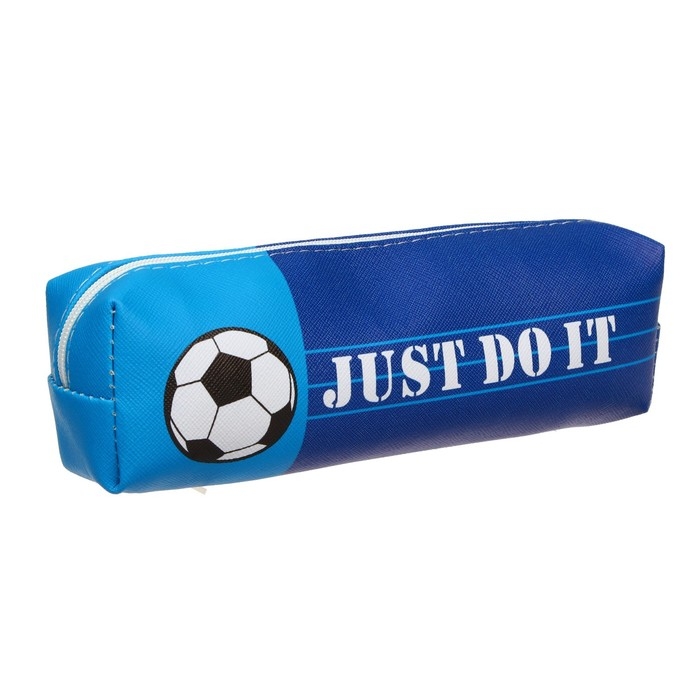 Пенал школьный на молнии Пенал школьный на молнии "Футбольный мяч", МИКС