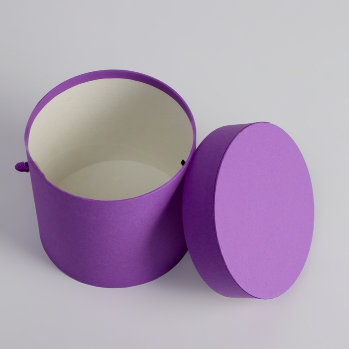 Набор коробок 3 в 1 (18*18*17/15*15*15/12*12*12 см), лавандовый