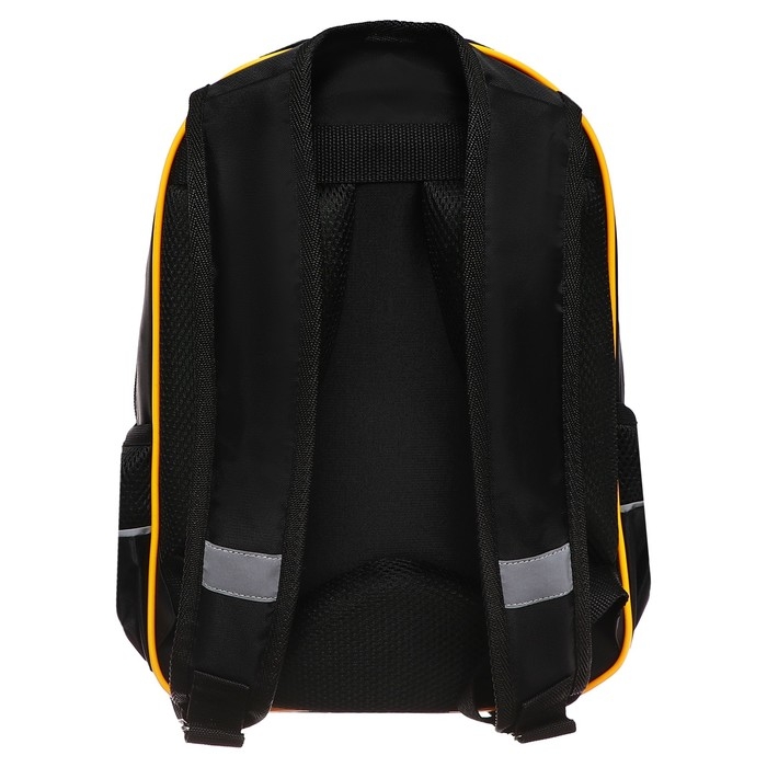 Рюкзак школьный, 37 х 26 х 13 см, эргономичная спинка, Calligrata ОРТ  Рюкзак школьный, 37 х 26 х 13 см, эргономичная спинка, Calligrata ОРТ "Крутой кот"