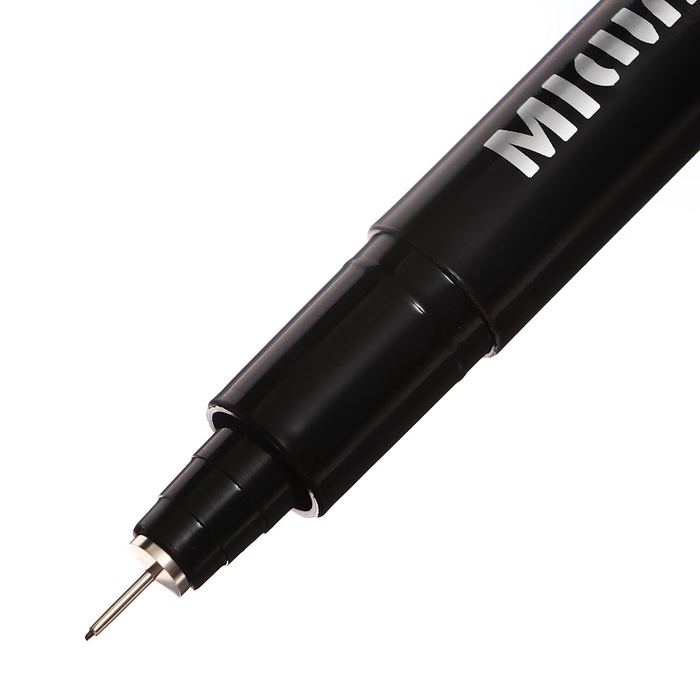 Маркер профессиональный линер черный, тонкая линия, 0.03мм Маркер профессиональный линер черный, тонкая линия, 0.03мм