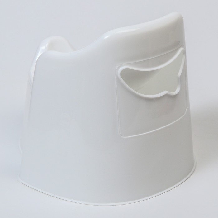 Горшок детский Little King, съёмная чаша, цвет белый Горшок детский Little King, съёмная чаша, цвет белый