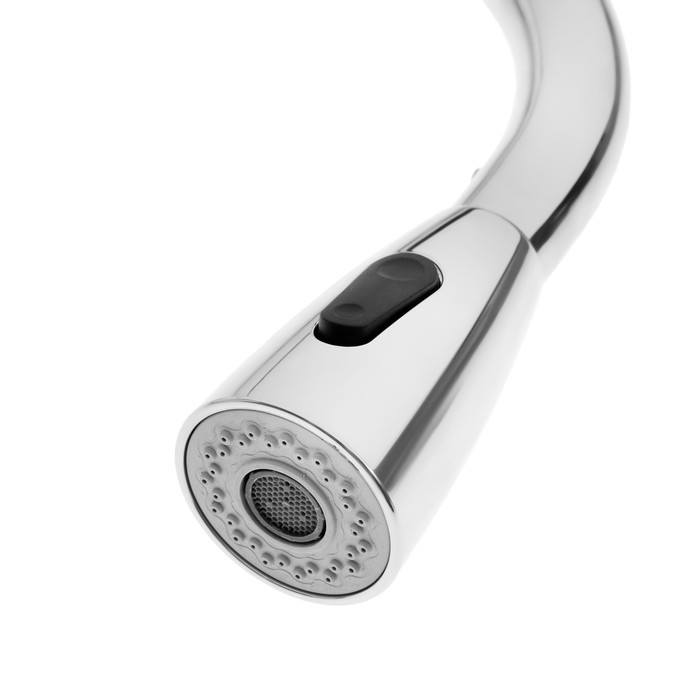 Смеситель для кухни ZEIN Z1300, однорычажный, выдвижной излив, латунь, цвет хром Смеситель для кухни ZEIN Z1300, однорычажный, выдвижной излив, латунь, цвет хром