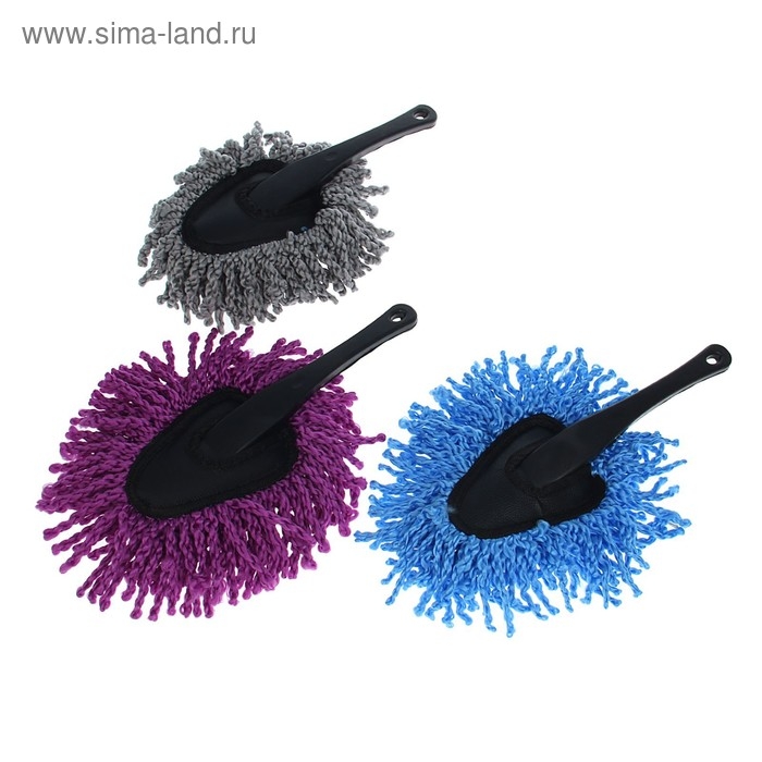 Щётка для удаления пыли, автомобильная 27 см, микс Щётка для удаления пыли, автомобильная 27 см, микс