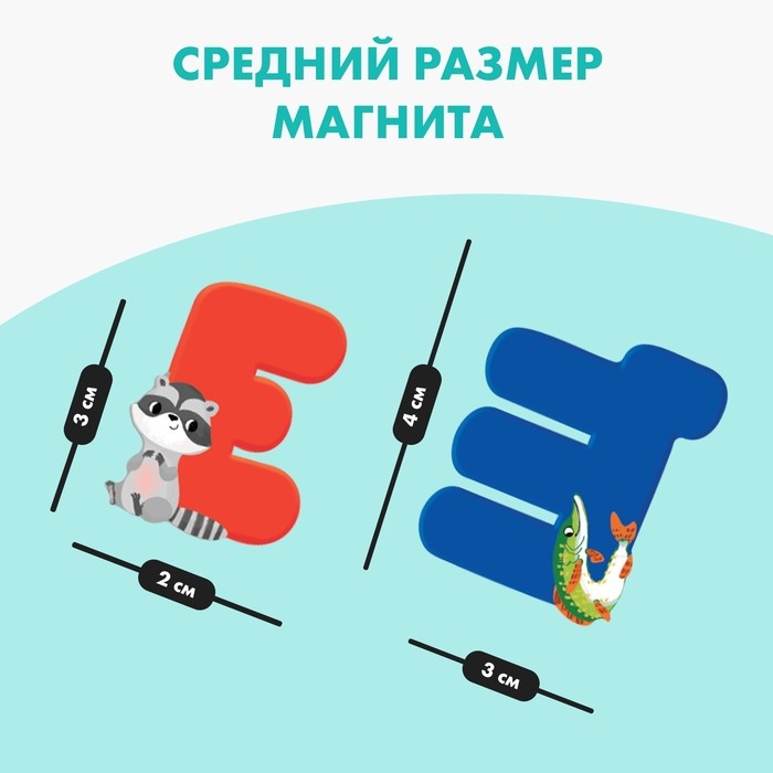 Набор магнитов для игр и обучения «Алфавит» Набор магнитов для игр и обучения «Алфавит»