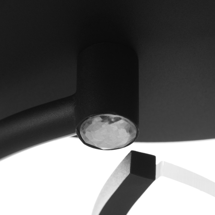 Люстра Люстра "Астрид" 5хLED 110Вт 3000-6000К RGB черный 65х65х8см