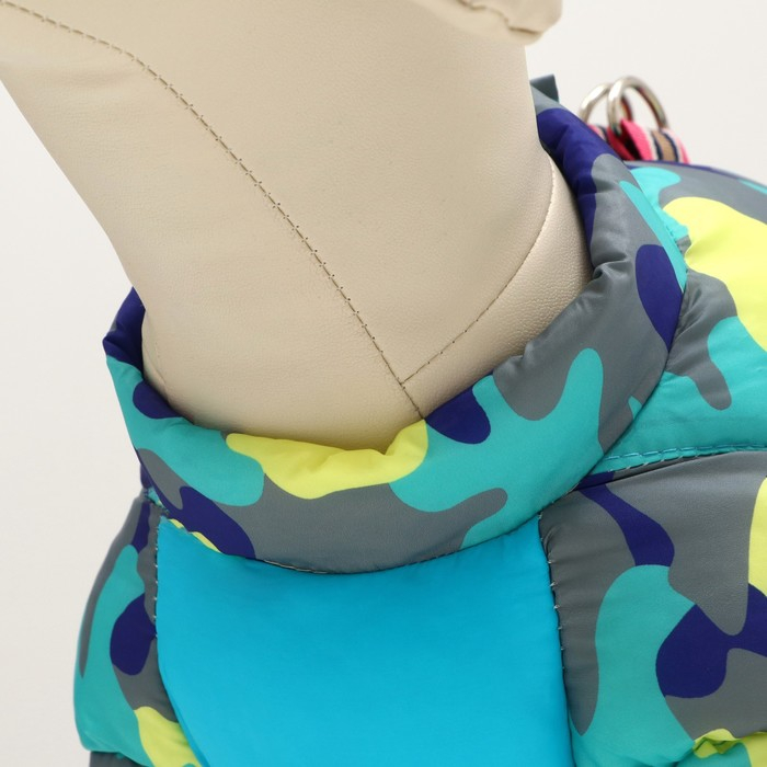 Комбинезон принтованный с замком на спине, размер 14 (ДС 32 см,ОГ 42 см,ОШ 31 см), голубой Комбинезон принтованный с замком на спине, размер 14 (ДС 32 см,ОГ 42 см,ОШ 31 см), голубой