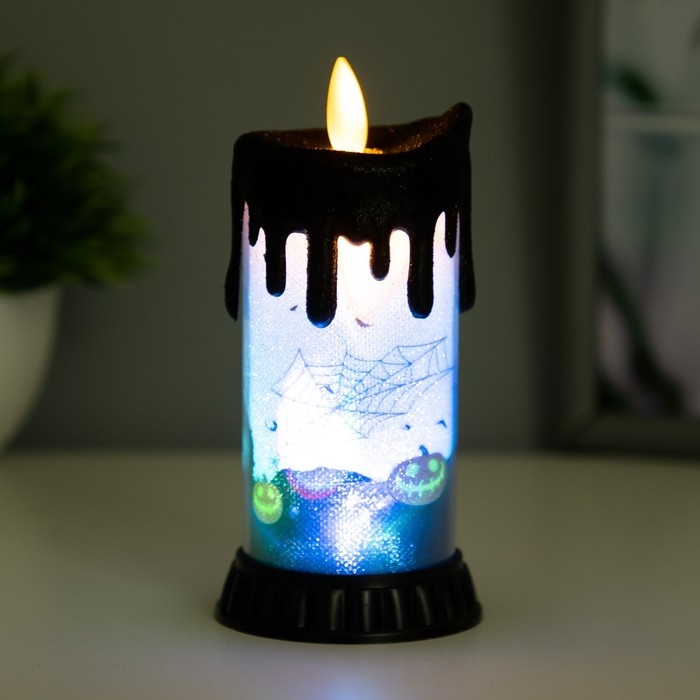 Ночник Ночник "Хэллоуин" LED RGB от батареек LR44 6х6х10 см RISALUX