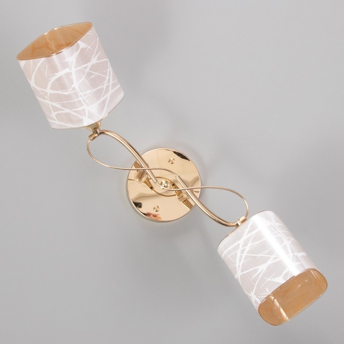 Люстра Люстра "Бутон" 2х60вт Е27 Золото