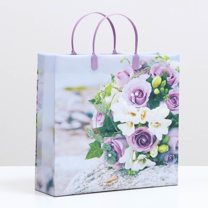 Пакет Пакет "Wedding day", мягкий пластик, 29 x 30 см, 100 мкм