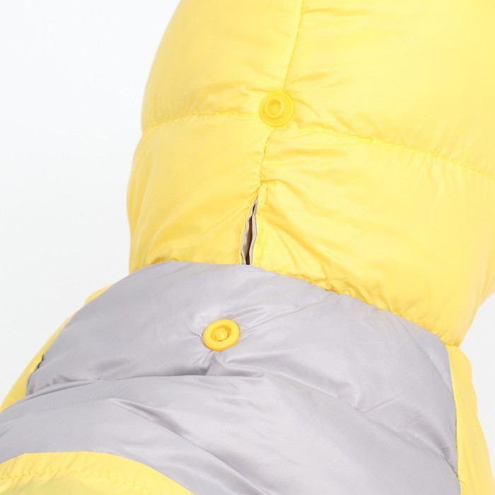 Комбинезон Комбинезон "Анорак" светоотражающий, размер 16 (ДС 36, ОГ 46, ОШ 35 см), чёрно-жёлтый