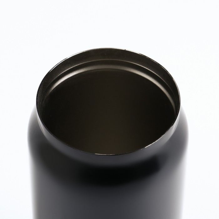 Термокружка, 400 мл, Банка "Мастер К", сохраняет тепло 8 ч, 7.6 х 19.3 см