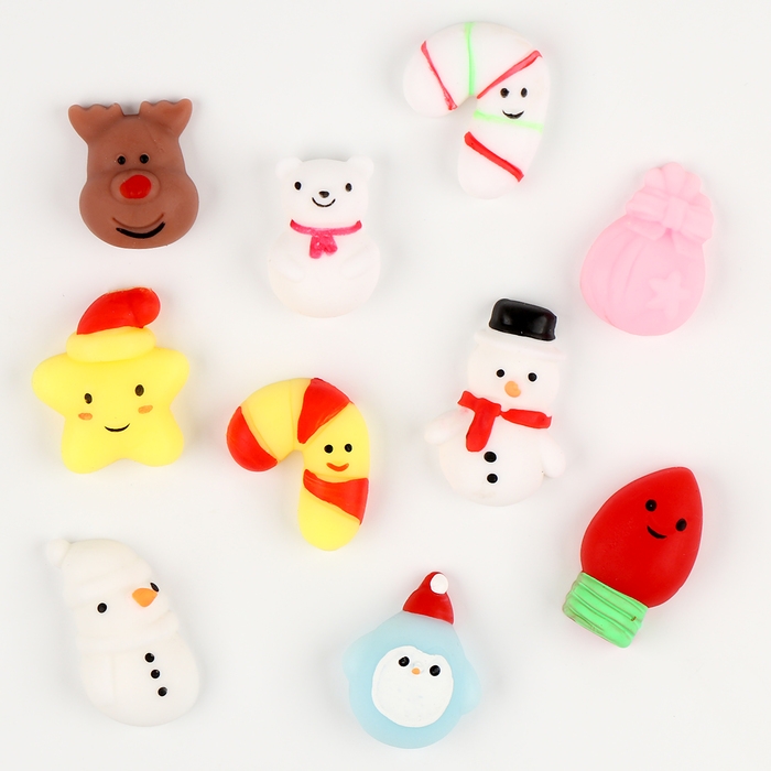 Новогодняя антистресс сквиш мялка, змея «Весёлый Новый год», в банке, фасовка 20 шт. Новогодняя антистресс сквиш мялка, змея «Весёлый Новый год», в банке, фасовка 20 шт.