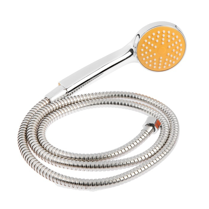 Смеситель для ванны Accoona A7182H, двухрычажный, желтый/хром