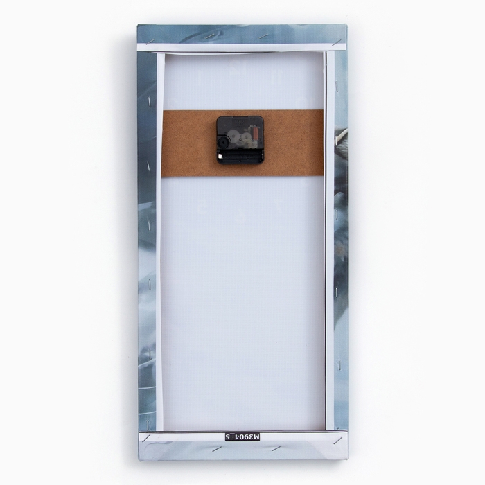 Часы-картина настенные модульные  Часы-картина настенные модульные "Волки", бесшумные, 80 х 140 см