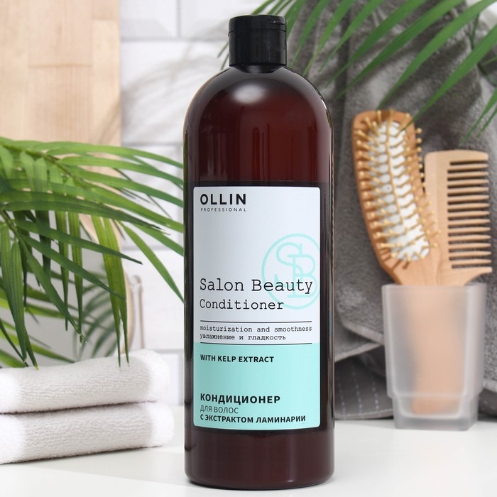 Кондиционер для волос Ollin Professional с экстрактом ламинарии, 1000 мл Кондиционер для волос Ollin Professional с экстрактом ламинарии, 1000 мл