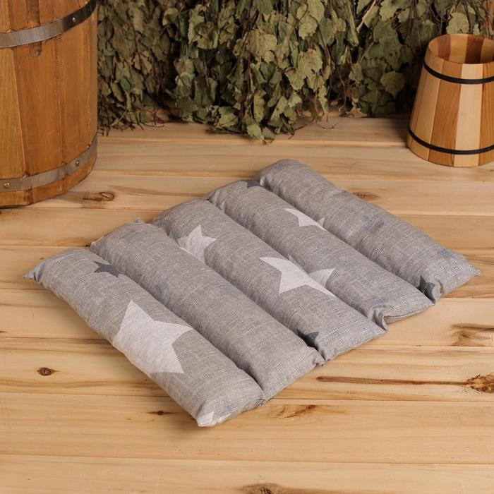 Банный коврик из стружки можжевельника с хвоей пихты Банный коврик из стружки можжевельника с хвоей пихты