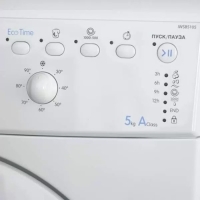 Стиральная машина Indesit IWSB 5105 (CIS), класс A, 1000 об/мин, до 5 кг, белая