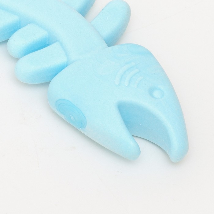 Игрушка плавающая Игрушка плавающая "Рыбка" Пижон Premium, вспененный TPR, 10,5 см, голубая