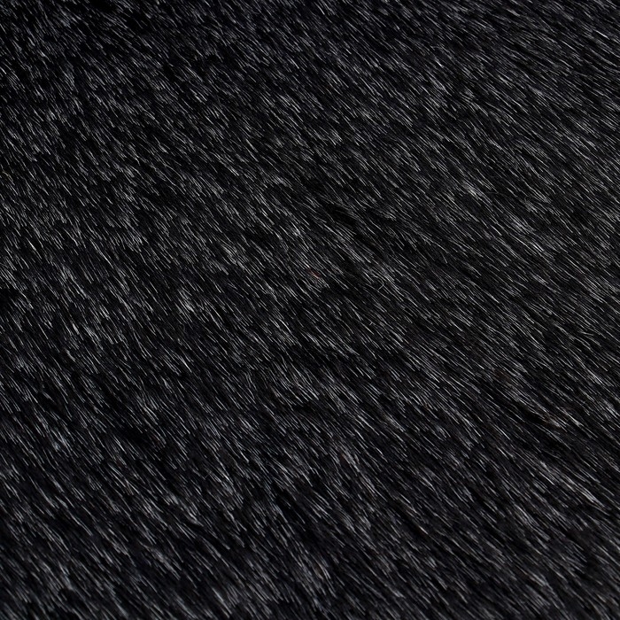 Лоскут «Мех» на трикотажной основе, 100 × 150 см, цвет меланж серый Лоскут «Мех» на трикотажной основе, 100 × 150 см, цвет меланж серый