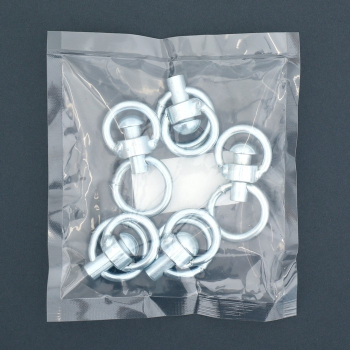 Вертлюг с кольцом, средний (длина-7,5 см, ширина-3,5 см) Вертлюг с кольцом, средний (длина-7,5 см, ширина-3,5 см)