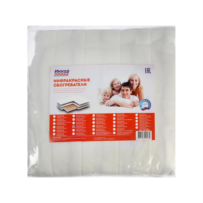 Электропростынь Электропростынь "Инкор", 60 Вт, 90х150 см, 35-45°С, 3 режима, защита от перегрева